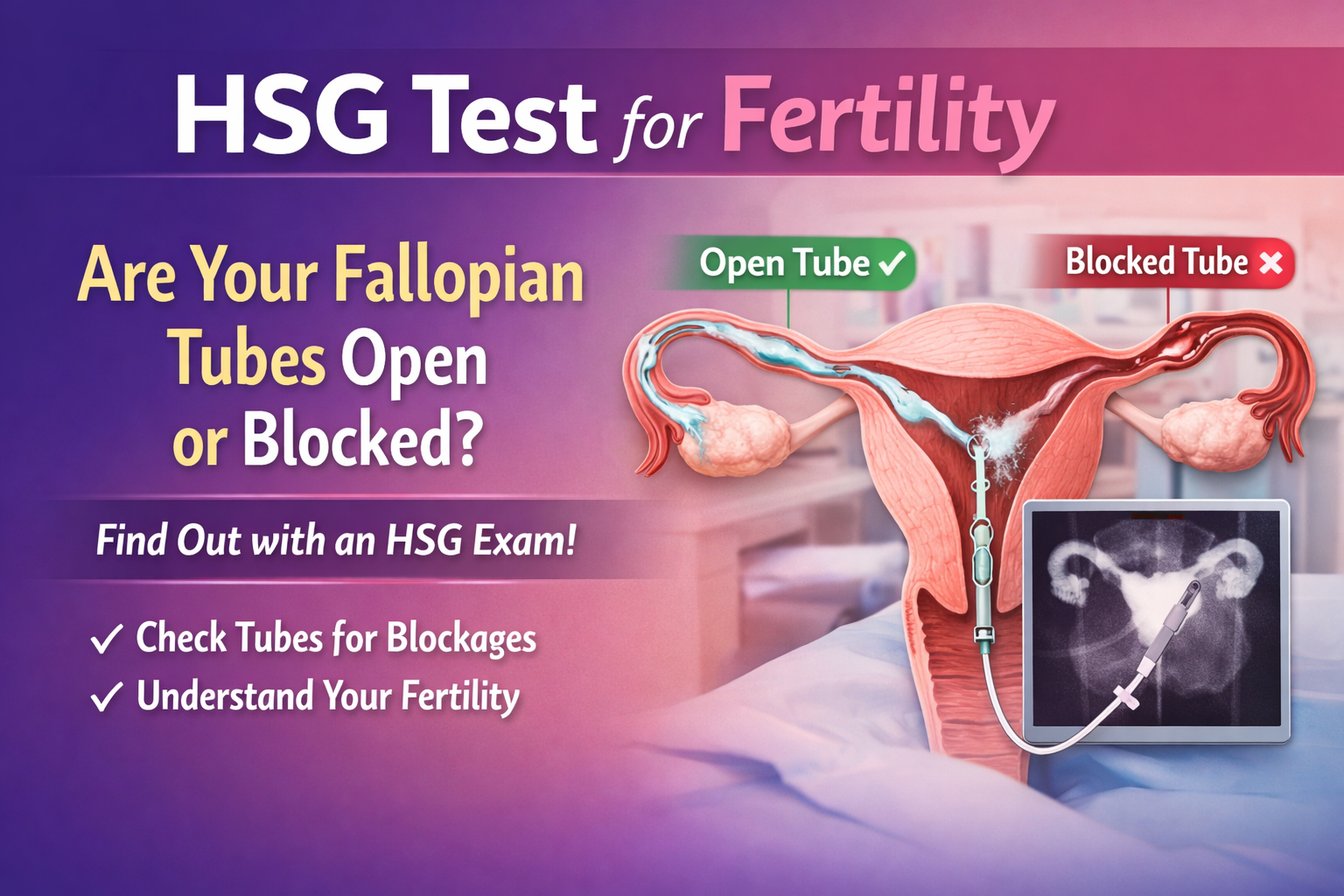 HSGTEST - Naari Women's Hospital Are Your Fallopian Tubes Open or Blocked Understanding the HSG Test for Fertility
