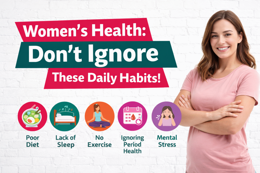 Women’s Health: Don’t Ignore These Daily Habits!