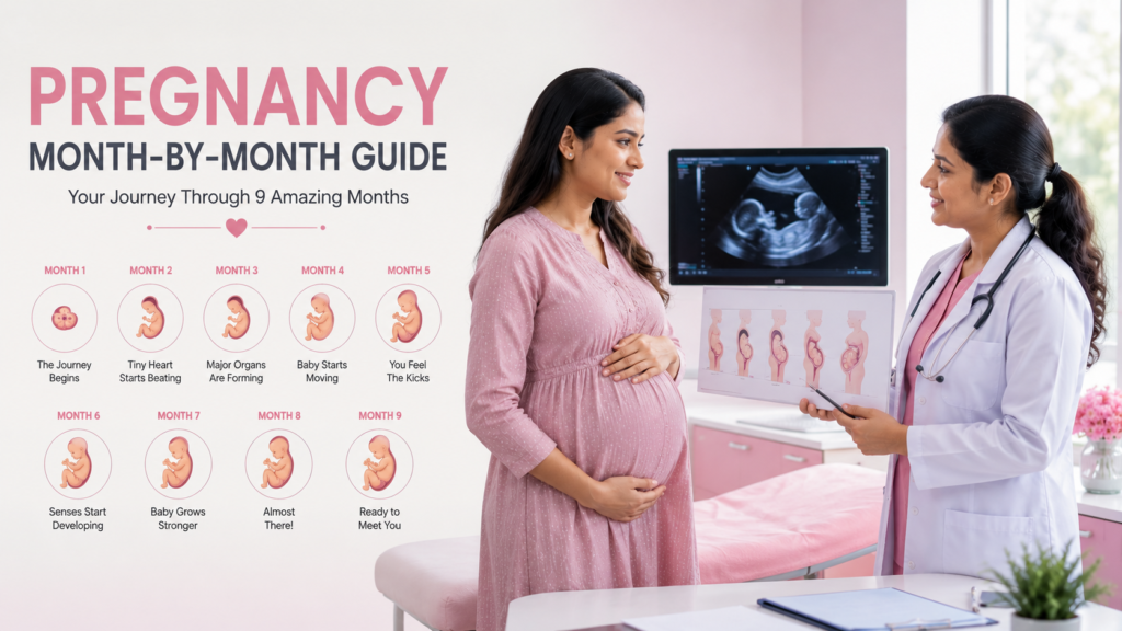 Pregnancy Month-by-Month Guide What to Expect