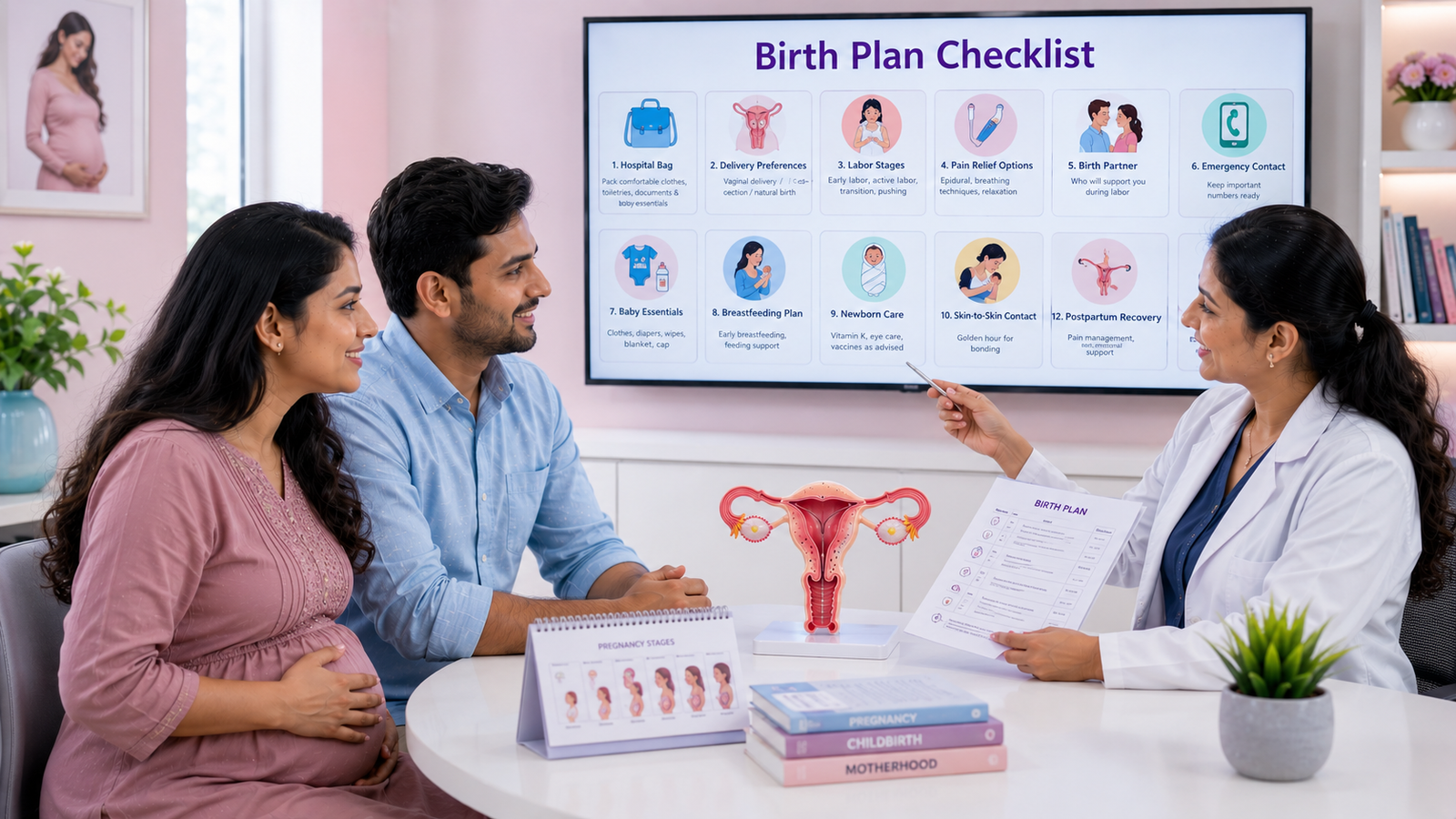 Birth Plan Checklist for Delivery
